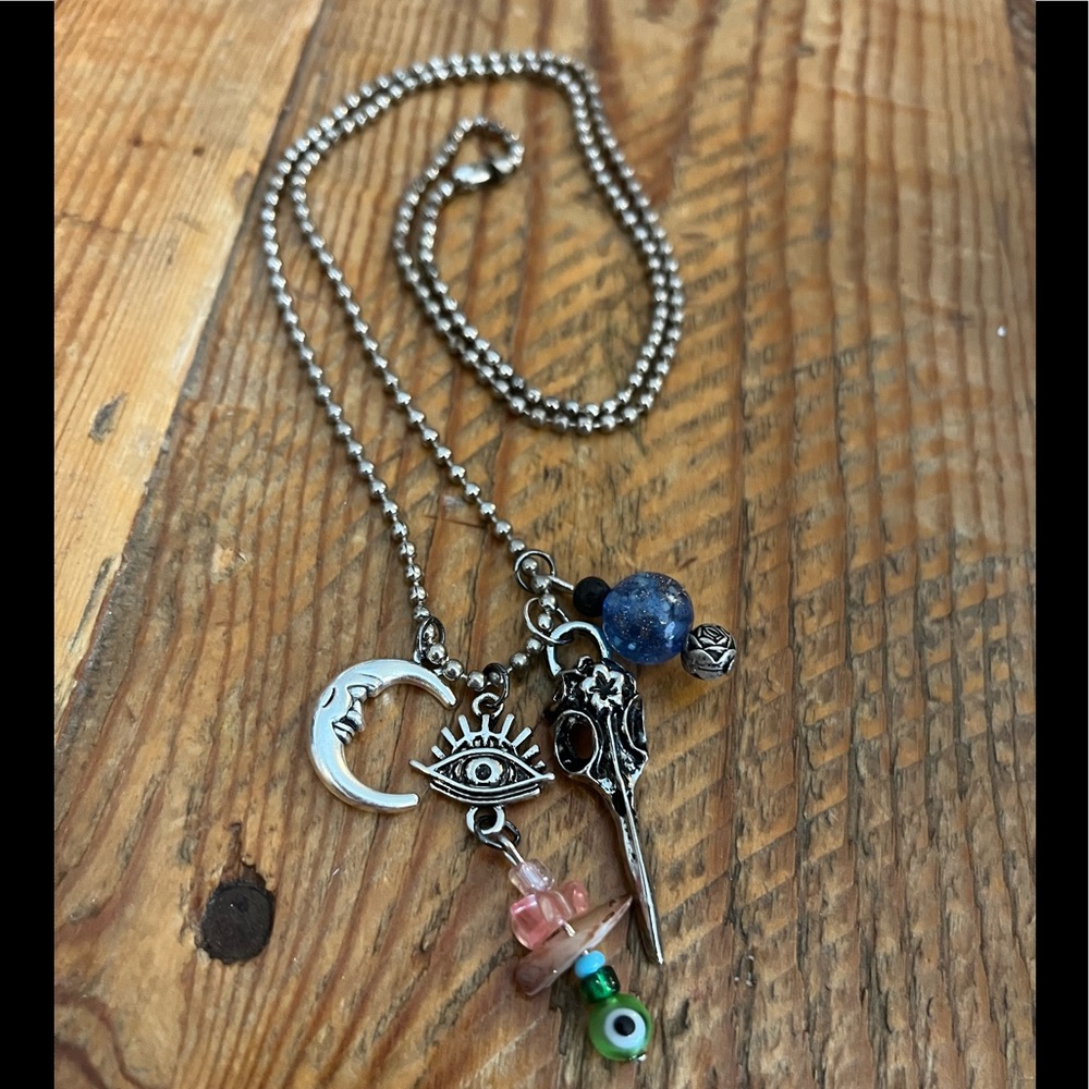 Handmade good luck mystic necklace